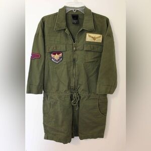 Her Universe Captain Marvel romper size SM